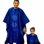 Father and son Agbada